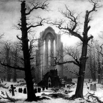 Cloister Cemetery in the Snow (1817-19)