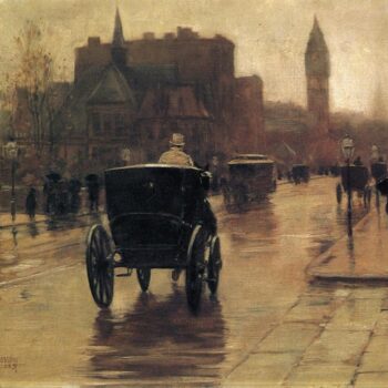 Columbus Avenue, Rainy Day 02, 1885