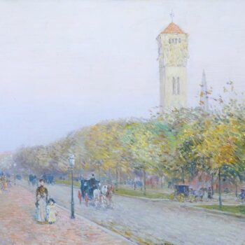 Commonwealth Avenue, Boston, 1892