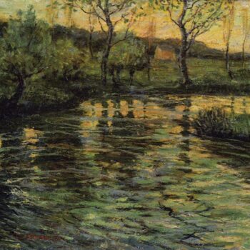 Conneticut River Scene, 1920