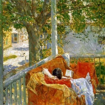 Couch on the Porch, Cos Cob, 1914