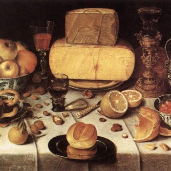 Covered table - 1611