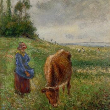 Cowherd, Pontoise, 1882
