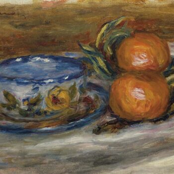 Cup and Two Fruit