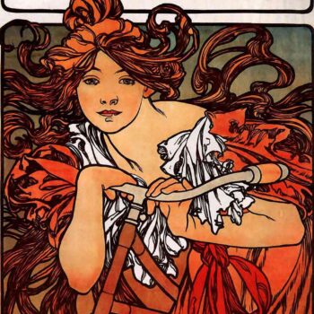 Cycles Perfecta by Alphonse Mucha