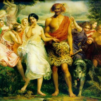Cymon and Iphigenia, 1851