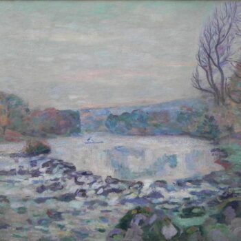 Dam Genetin, Crozant, 1906