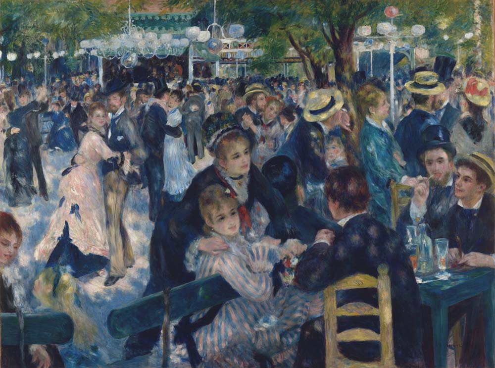 Dance at the Moulin de la Galette, 1876