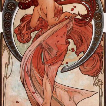 Dance by Alphonse Mucha