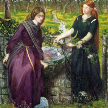 Dante Alighieri series - Dante's Vision of Rachel and Leah, 1855