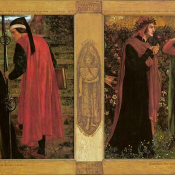 Dante Alighieri series - The Salutation of Beatrice, 1859