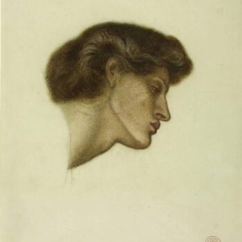Dante's Dream at the Time of the Death of Beatrice - study, 1870