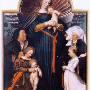 Darmstadt Madonna. 1526-28