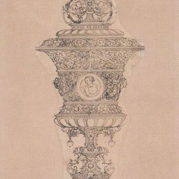 Design for a Cup for Jane Seymour. 1536-39 by Hans Holbein the Younger and Workshop