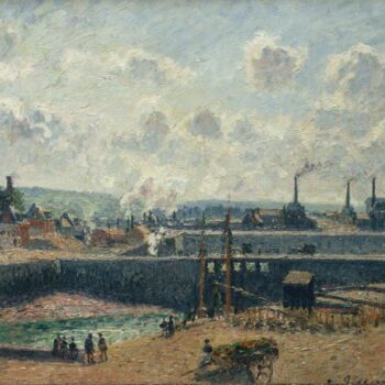 Dieppe, Bassin Duquesne, Sun, Morning, 1902