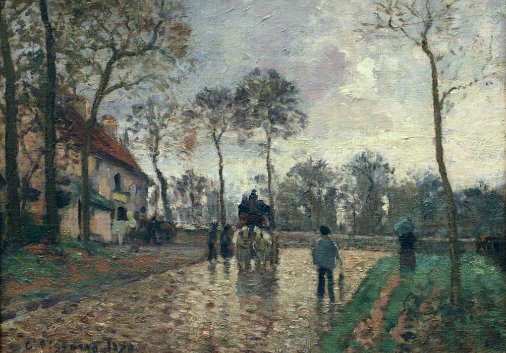 Diligence at Louveciennes, 1870