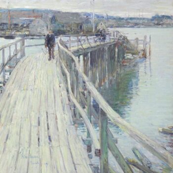 Dock Scene, Gloucester, 1894