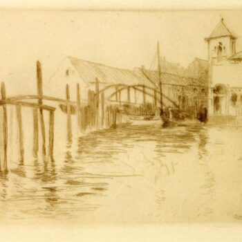 Dock at Newport, 1889