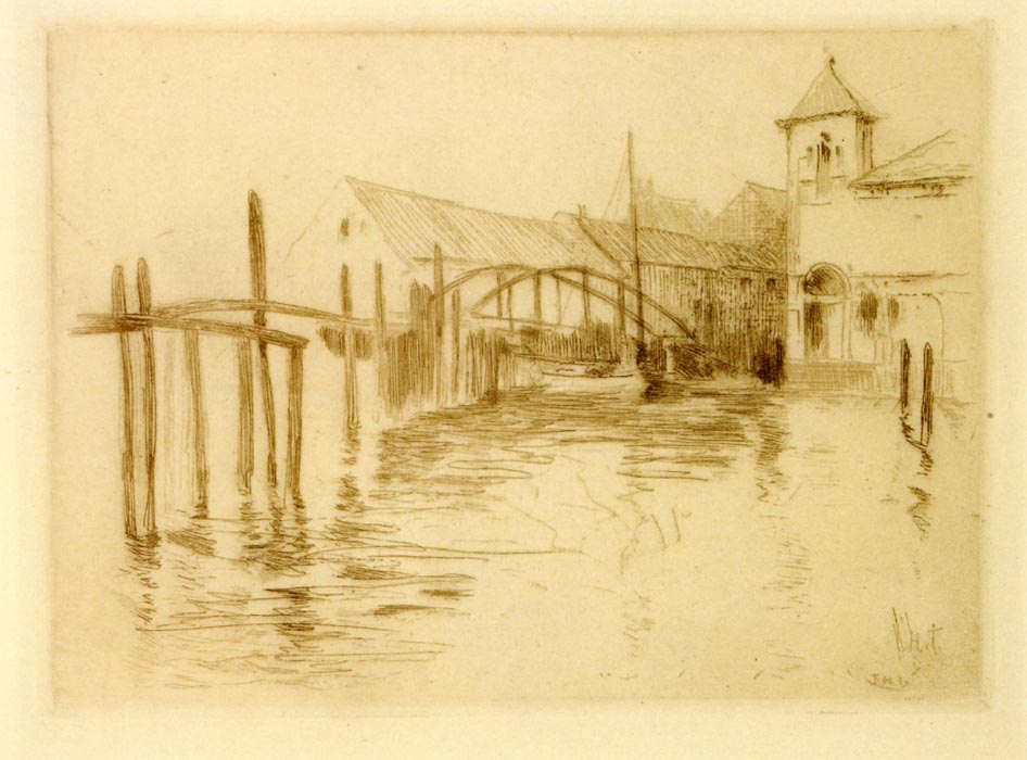 Dock at Newport, 1889