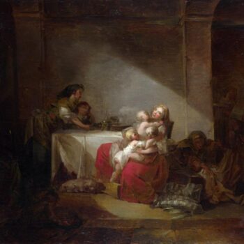 Domestic scene