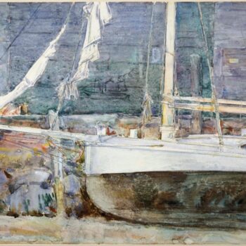 Drydock, Gloucester, 1890s
