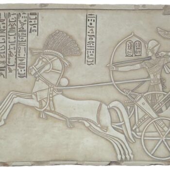 Ramses II at the battle of Kadesh