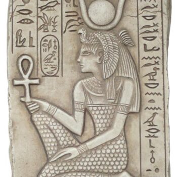 Kneeling Isis Relief