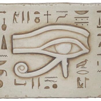 Eye of Horus relief
