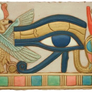 Eye of Horus relief
