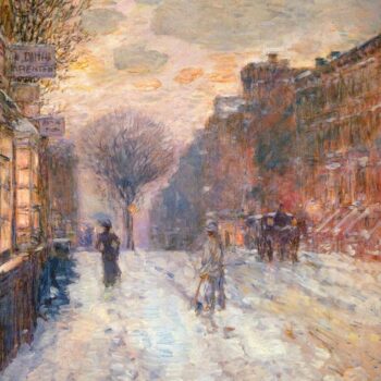 Early Evening, After Snowfall, 1906