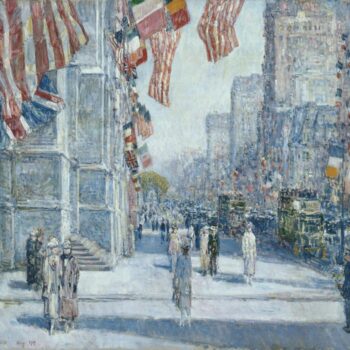 Early Morning on the Avenue in May 1917, 1917