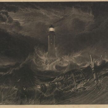 Eddystone Lighthouse, 1824