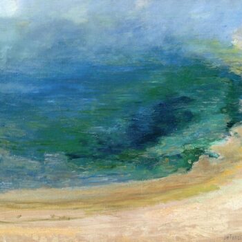 Edge of the Emerald Pool, Yellowstone, 1895