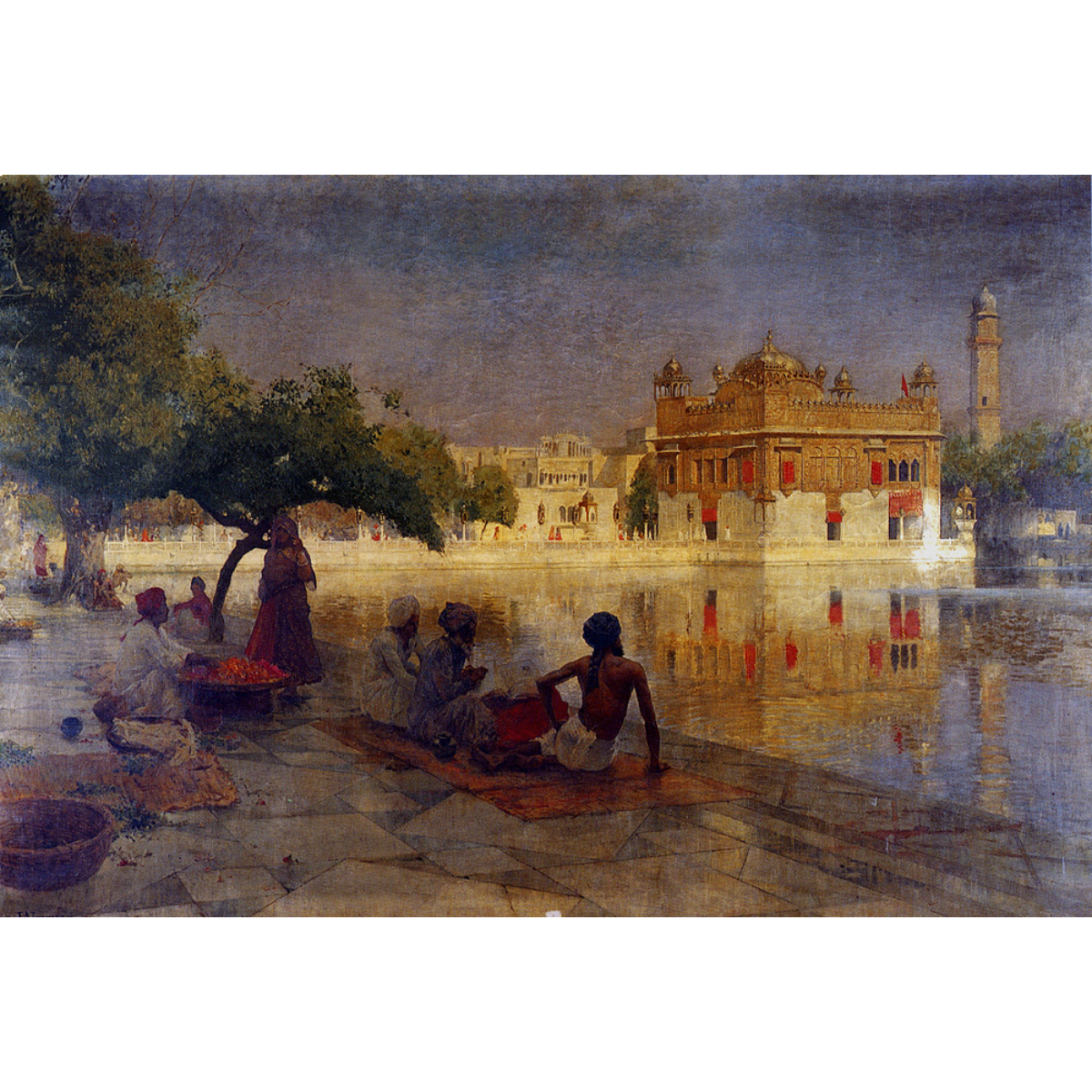 Edwin Lord Weeks - The Golden Temple Amritsar 1890