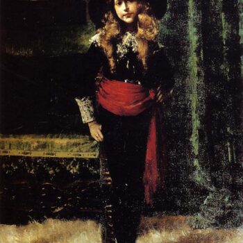 Elsie Leslie Lyde as Little Lord Fauntleroy, 1889