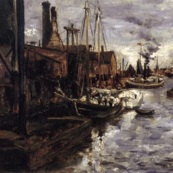 End of the Pier, New York Harbor, 1879