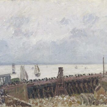 Entering to the Port of Havre, Gray Weather, 1903