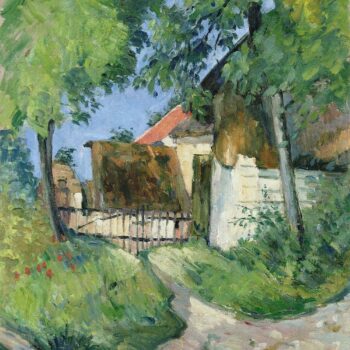 Entrance to the Farm, Rue Remy in Auvers-sur-Oise, 1873
