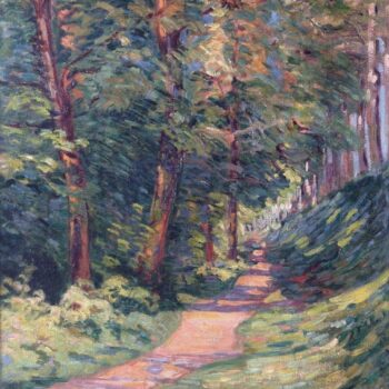 Epinay-sur-Orge, Road in the Forest, 1890