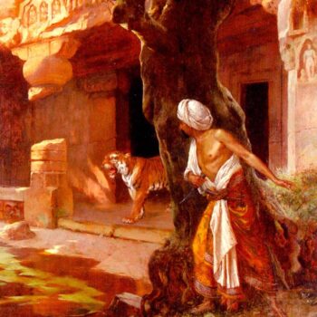 Rudolf Ernst - Awaiting The Tiger