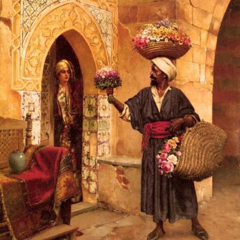 Rudolf Ernst - Le Marchand De Fleurs