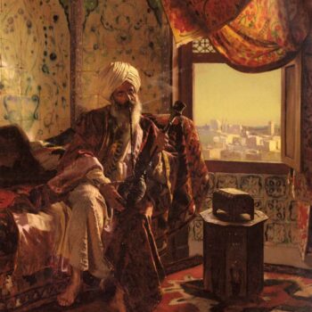 Rudolf Ernst - Smoking The Hookah