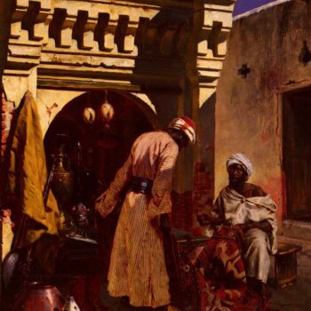 Rudolf Ernst - The Rug Merchant