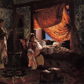 Rudolf Ernst - A Moorish Interior
