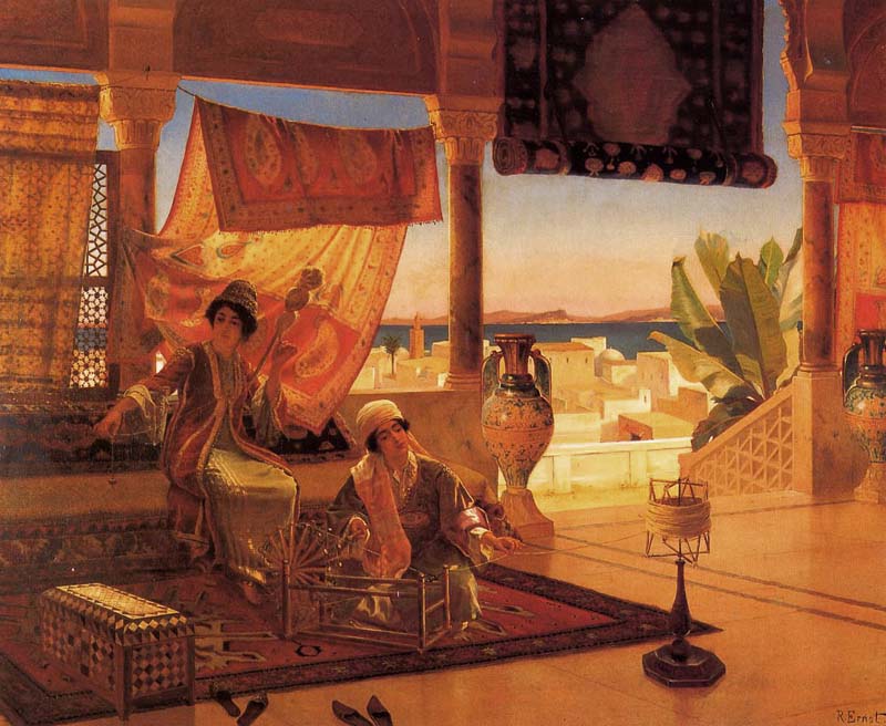 Rudolf Ernst - The Terrace