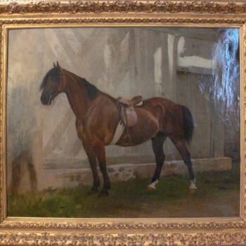 Etude de cheval (bidet)  Gerome