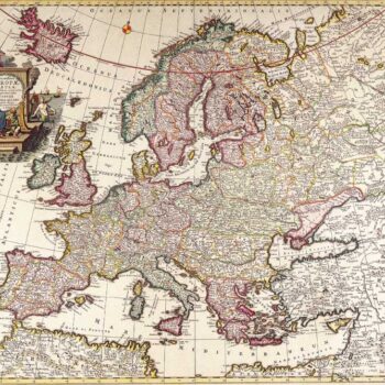 Europe, Carl Allard 1700