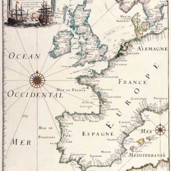 Europe, Matthaus Merian 1641