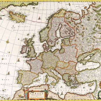 Europe, Nicholas Visscher 1640