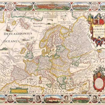 Europe, Nicolas Visscher 1658
